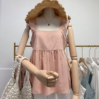 Áo đũi hai dây bản to cho nữ