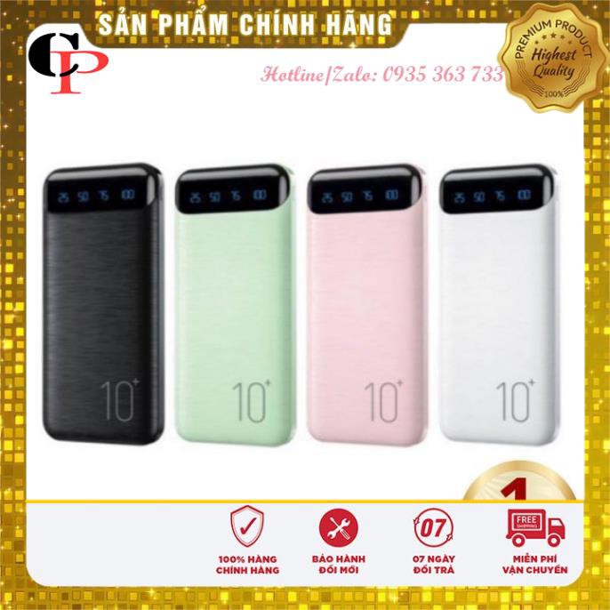 Pin sạc dự phòng 10000mAh 20000mAh WK DESIGN WP161 WP163 Cục pin sạc mini nhỏ gọn nằm trong lòng bàn tay - SATOPA