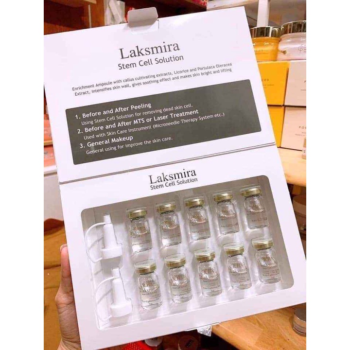 Serum Plus Diosamore và tế bào gốc Laksmira