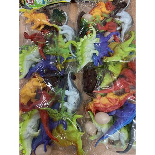 Túi Khủng Long Nhựa 6 Con