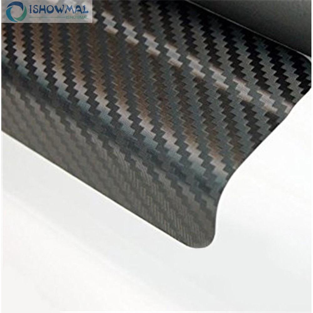 🚕Bộ 4 miếng dán bằng sợi carbon cho cạnh thềm cửa xe hơi🚕