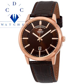 Đồng hồ nam dây da Orient FEV0U003WH
