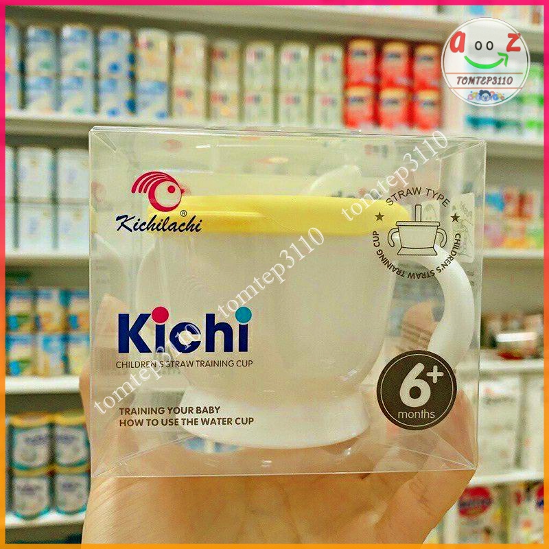 Cốc Tập Uống, Tập Hút Kichilachi 150ml 3 Giai Đoạn Cho Bé