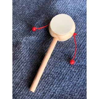 Trống bỏi lục lạc lắc tay cho bé bằng gỗ