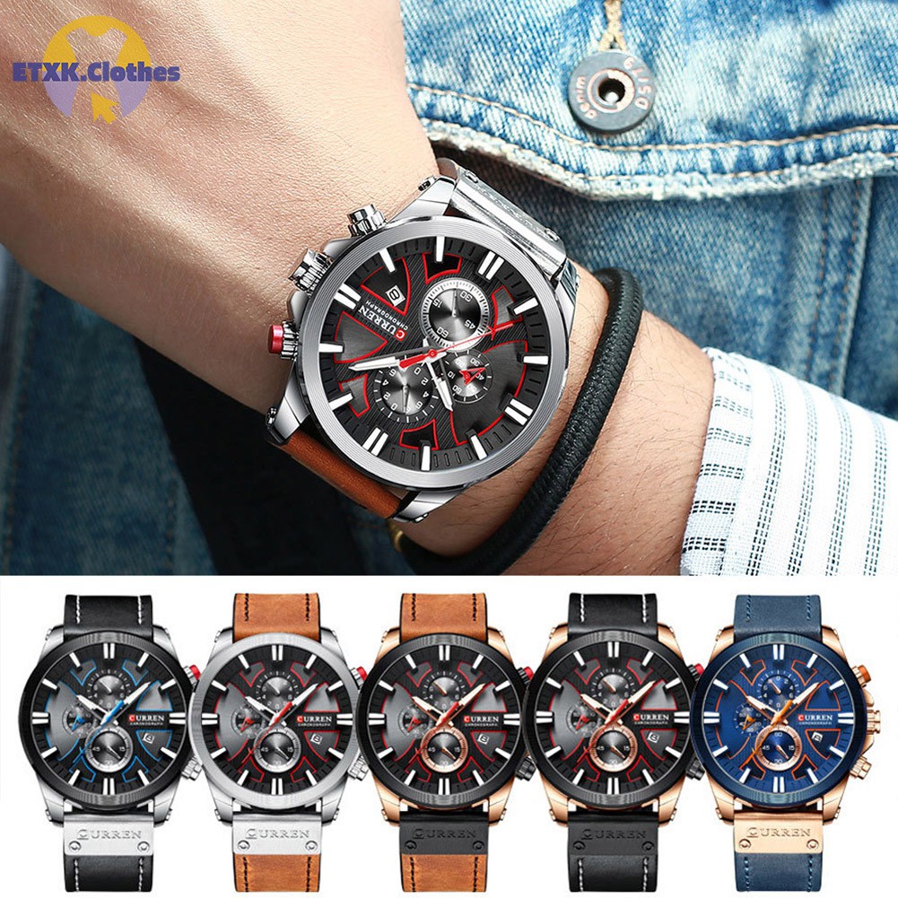 Đồng Hồ Thể Thao Nam Đa Năng Chống Thấm Nước Curren 8346