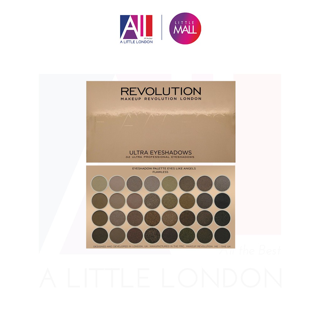 [TOP 1 SHOPEE] Bảng phấn mắt Makeup Revolution Flawless Ultra Eyeshadows (Bill Anh)