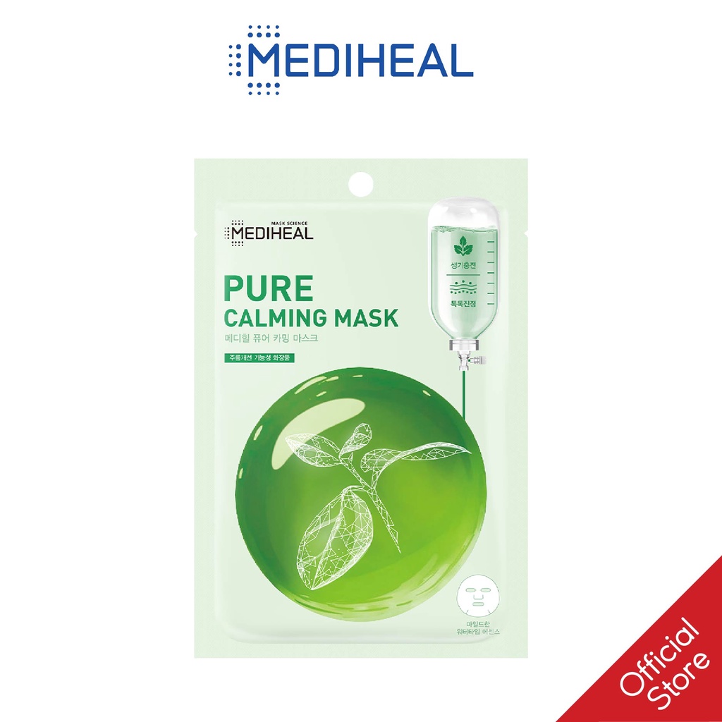 Mặt Nạ Dịu Da Se Khít Lỗ Chân Lông Mediheal Pure Calming Mask 20ml