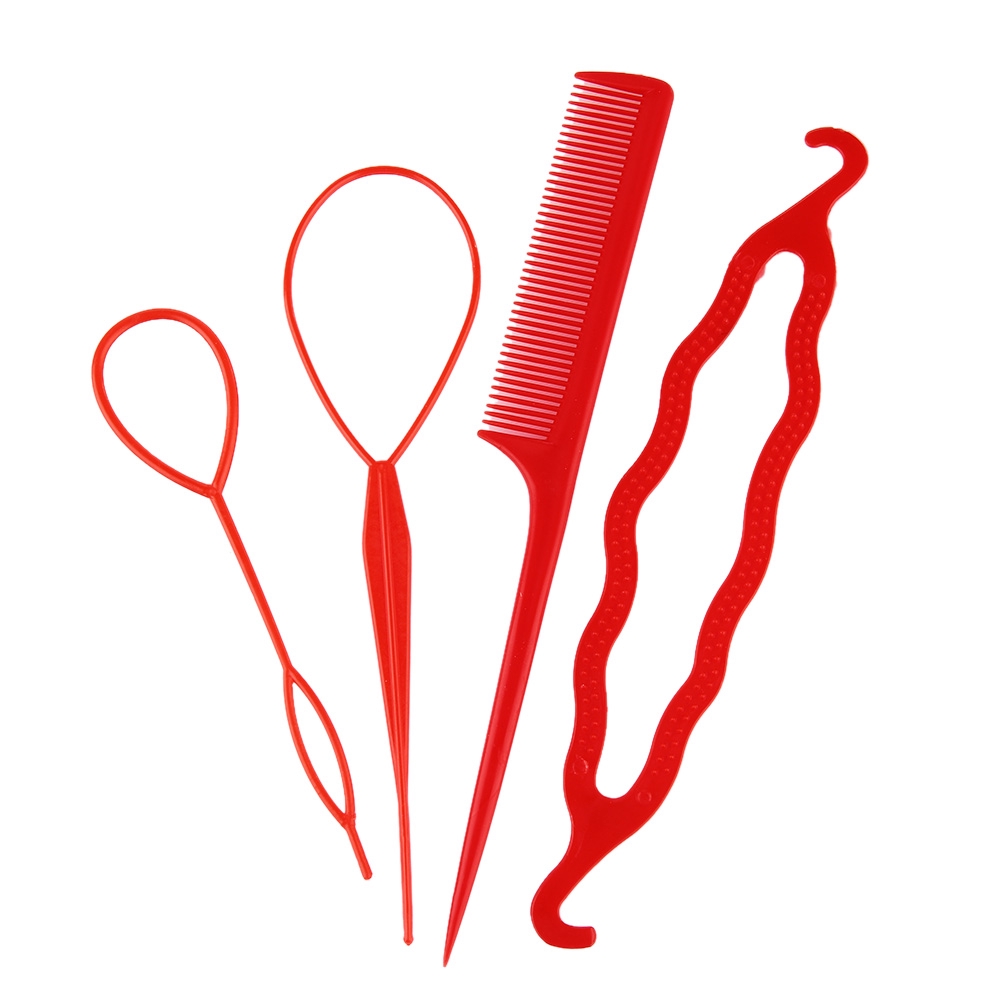 Bộ 4 dụng cụ hỗ trợ tạo kiểu tóc thủ công chuyên nghiệp