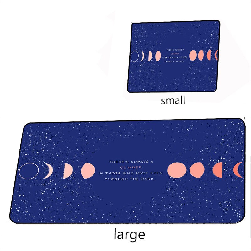 Tấm lót chuột và bàn phím máy tính cỡ lớn 80x30cm, 90x40cm KHÔNG GIAN, PHI HÀNH GIA siêu bền TECHSTAR