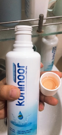 Combo nước súc miệng+kem đánh răng Kohinoor (tặng kèm 1chai nsm #70k)