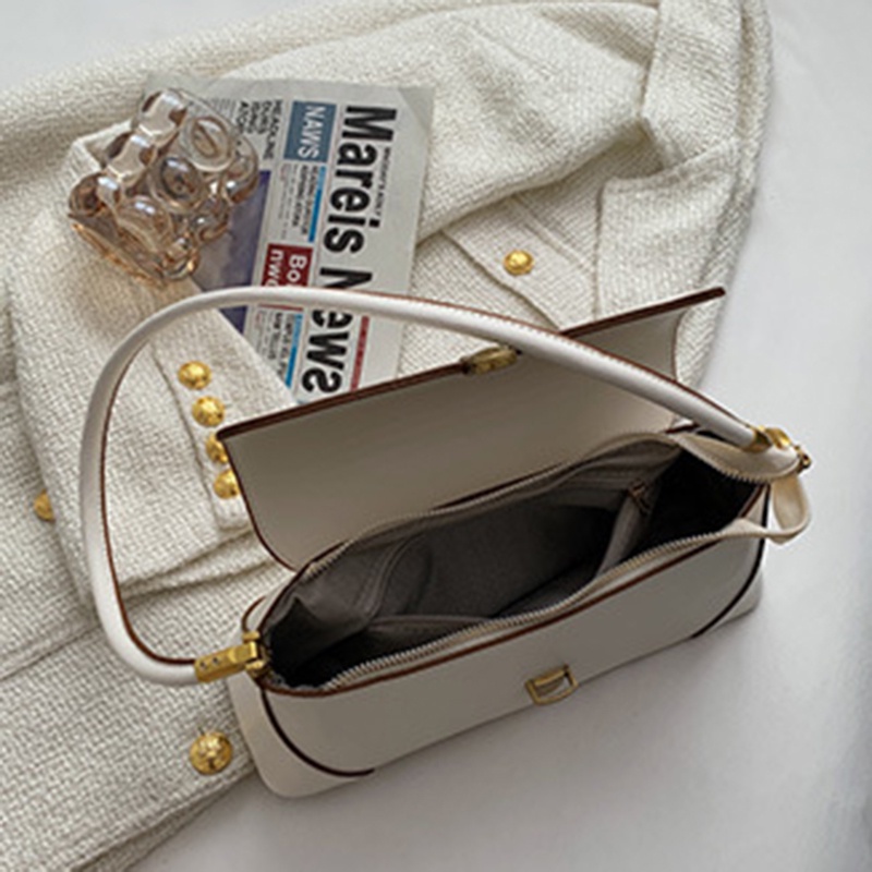 IELGY Túi Đeo Vai Kết Cấu Đơn Giản Đường Phố Cho Nữ