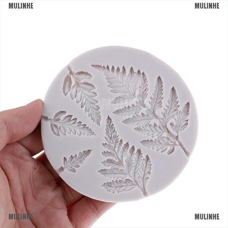 Khuôn silicone Tạo Hình Lá Trang Trí Bánh
