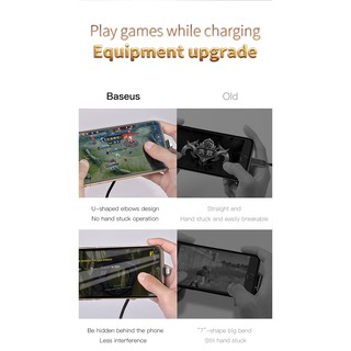 Cáp sạc nhanh Lightning cho Iphone/ iPad Baseus CALUX-A(2.4A, LED Light Fast)
