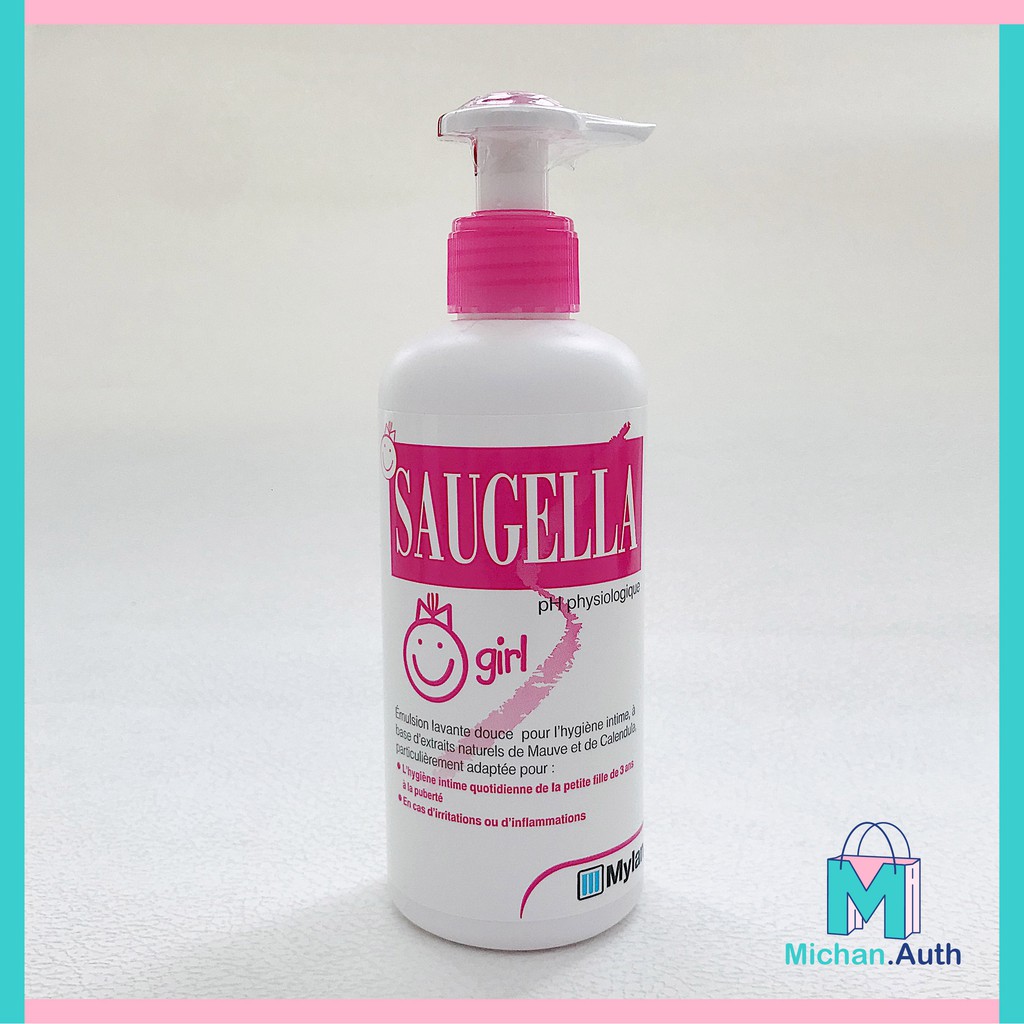 Dung Dịch Vệ Sinh Saugella Cho Bé Gái Từ 3 - 12 Tuổi 200ml