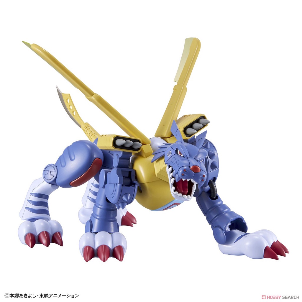 Mô hình lắp ráp Figure-rise Standard Metal Garurumon (Plastic model) Bandai