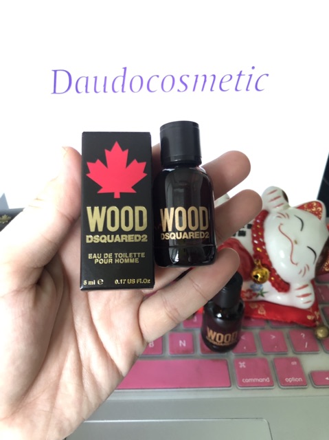 [ mini ] Nước hoa nam DSQUARED2 Wood Pour Homme EDT 5ml