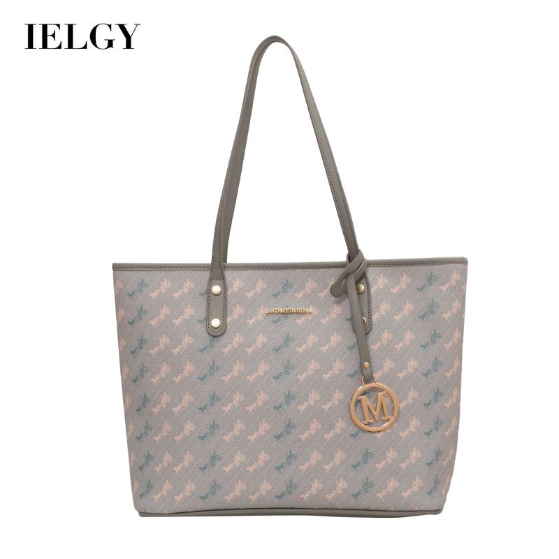 Túi tote IELGY đeo vai cỡ lớn thời trang cao cấp cho nữ