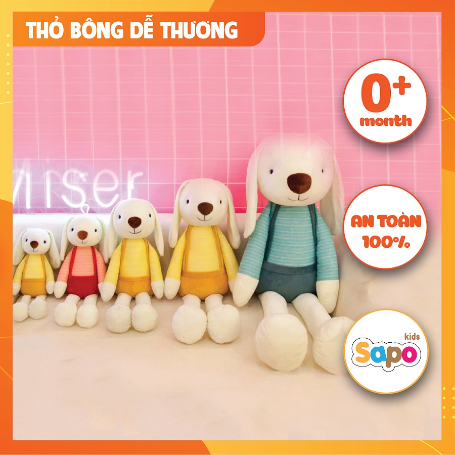 Thỏ Bông Dễ Thương, Thú Nhồi Bông Cho Bé