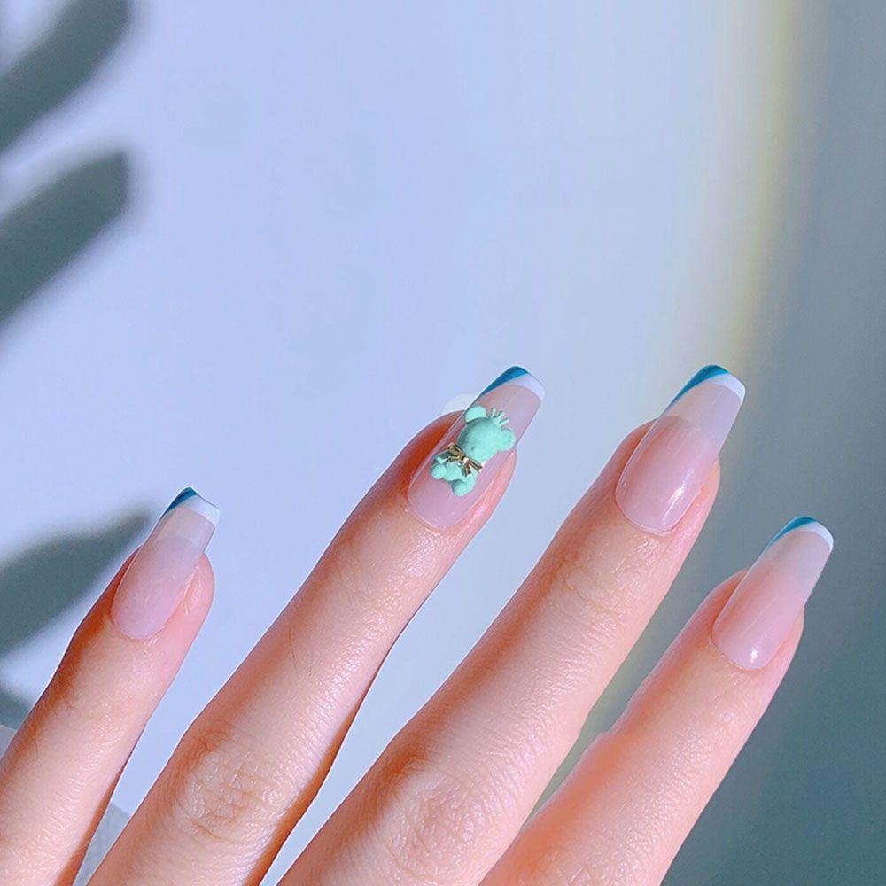 Phụ Kiện Trang Trí Móng Tay Hình Gấu MOCHO Mini DIY|Màu Sắc Phụ Kiện Trang Trí Móng Tay Hình Gấu Đội Vương Miện Xinh