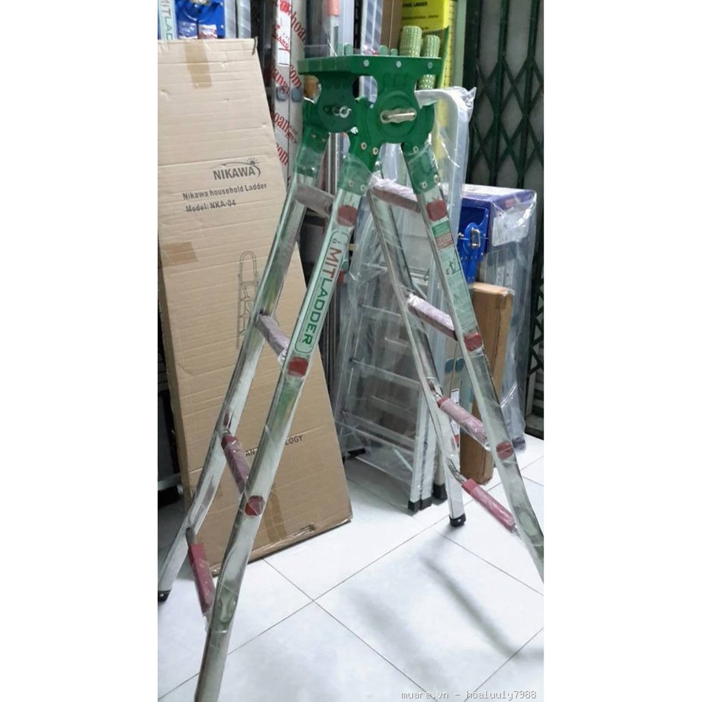 Thang Inox chữ A 2M