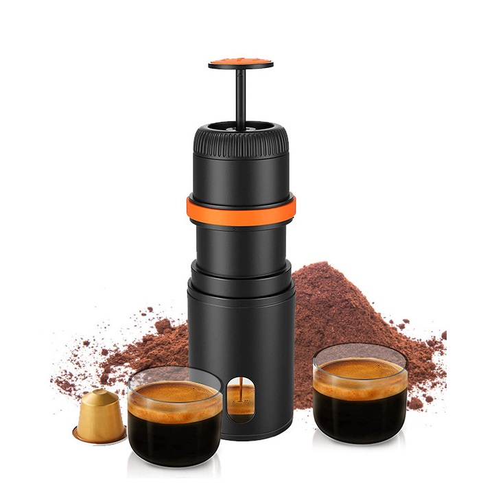 Máy pha cà phê Mini Espresso cầm tay 2 trong 1