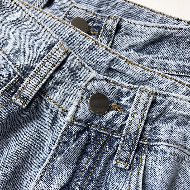 Quần Jeans Nữ Lưng Cao Ống Đứng Thời Trang Hàn 2020 K # 13 | BigBuy360 - bigbuy360.vn