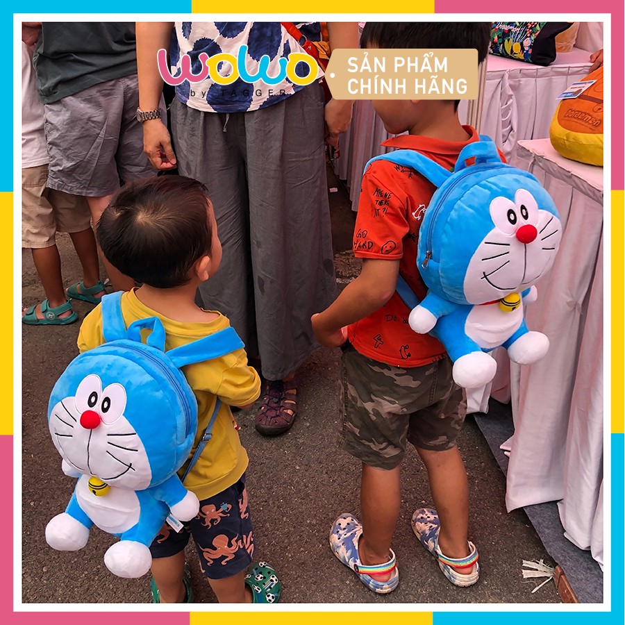 Balo Đi Học Hình Thú Bông Doraemon cho bé - Chính Hãng, Sản Xuất Độc Quyền từ Tagger