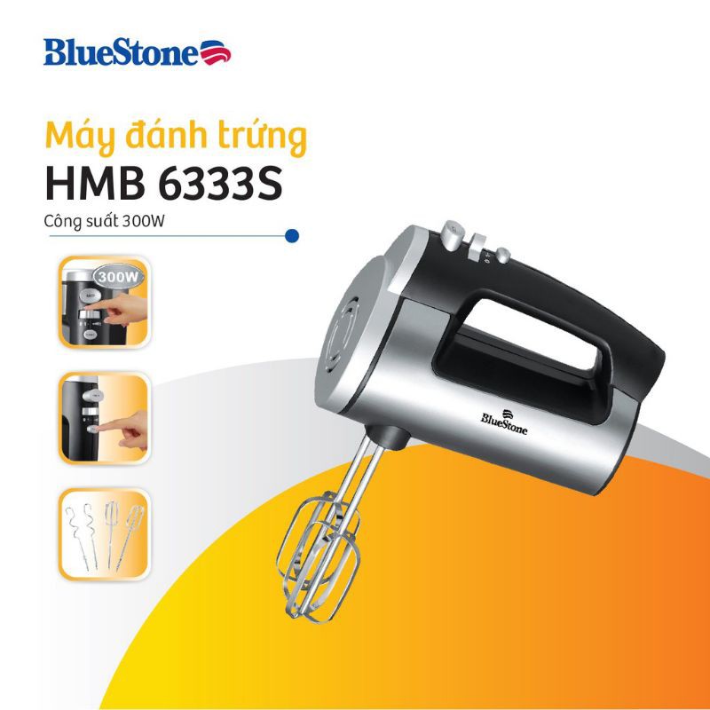 Máy Đánh Trứng BLUESTONE 300W bảo hành chính hãng 2 năm