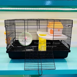 Lồng Đại Hamster 47cm Full Phụ Kiện