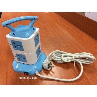 Ổ cắm điện COMET CES6703 (7 lỗ cắm + 2 cổng USB)