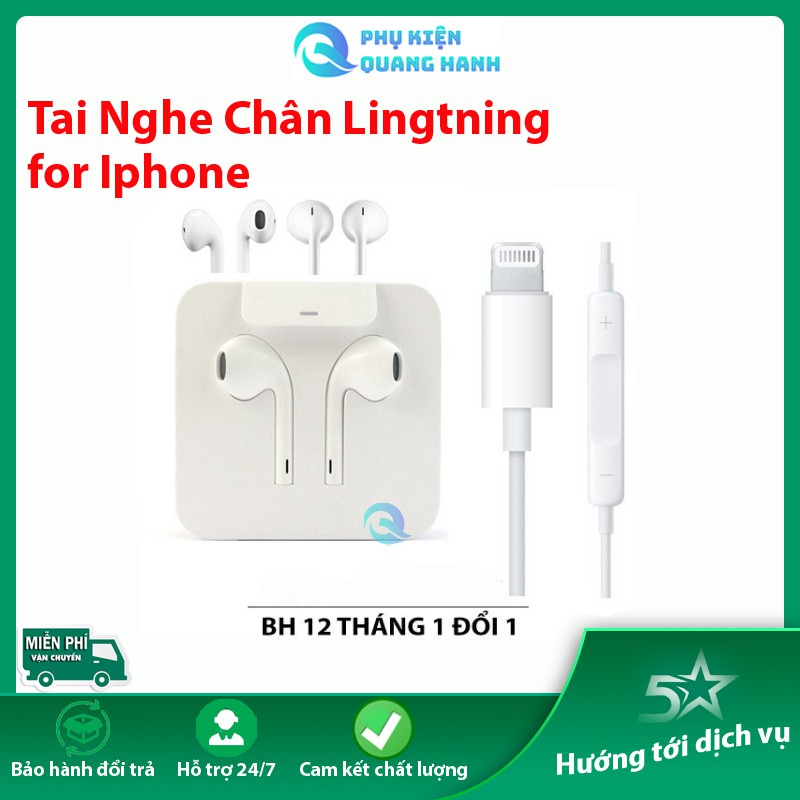 [ BÓC MÁY]TAI NGHE IPHONE 7/8/X/11 PRO MAX CHÍNH HÃNG ZIN BÓC MÁY BẢO HÀNH 12 THÁNG 1 ĐỔI 1