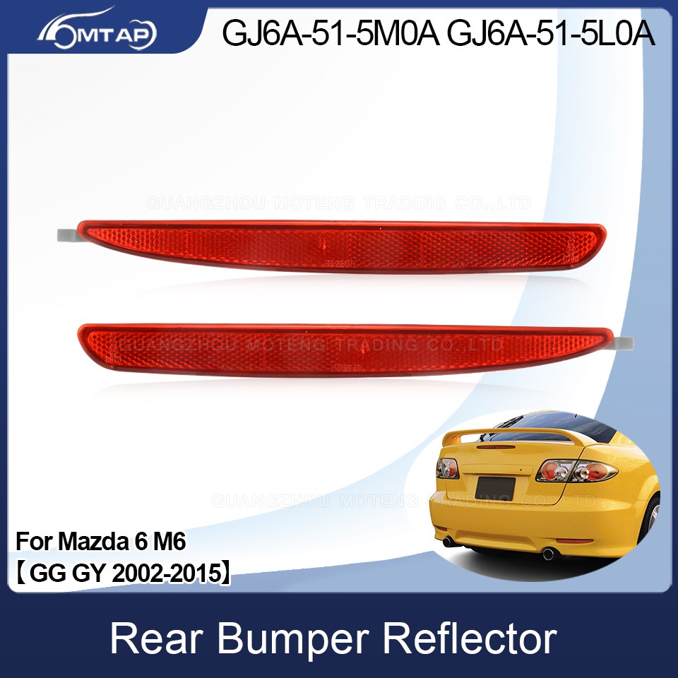 Đèn Sương Mù Gắn Cản Sau Xe Hơi mazda 6 m6 sedan wagon mps gy 2002 2003 2004 2005 2006 2007 2008 2009 2010-2015