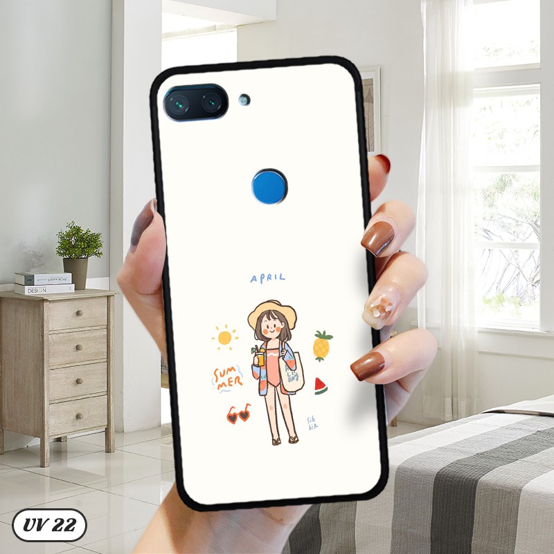 Ốp lưng Xiaomi Mi 8 Lite -lưng nhám , ngộ nghĩnh