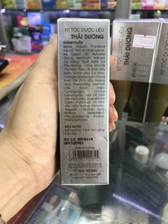 XỊT TÓC DƯỢC LIỆU THÁI DƯƠNG