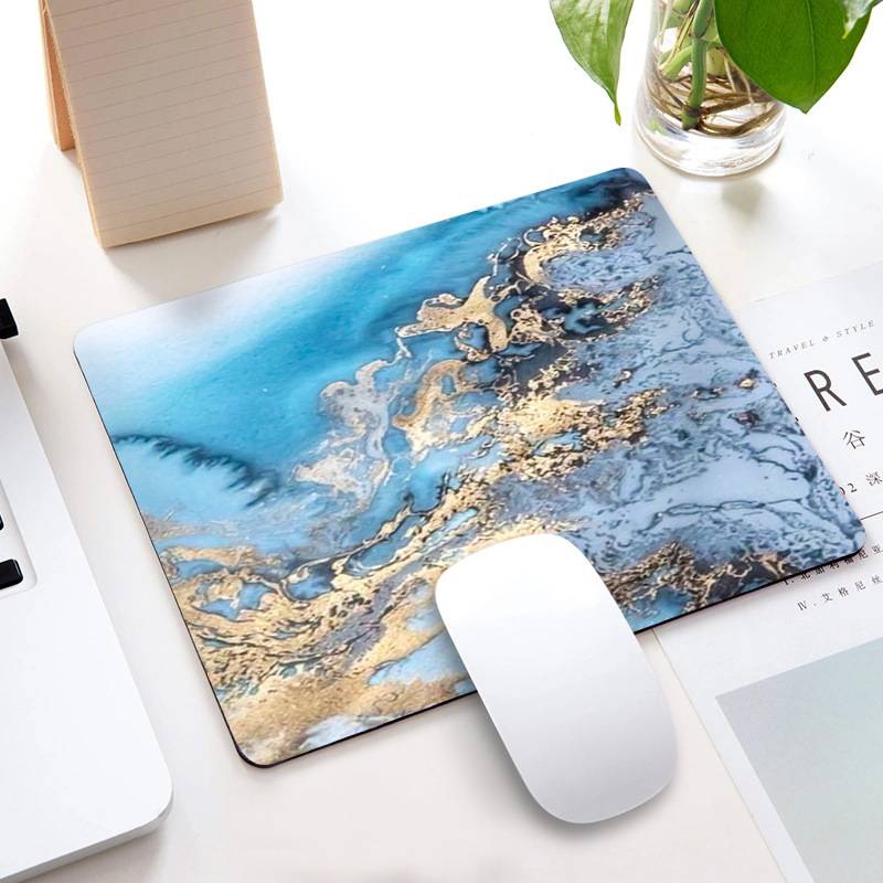 Miếng lót chuột máy tính chống trượt họa tiết đá cẩm thạch