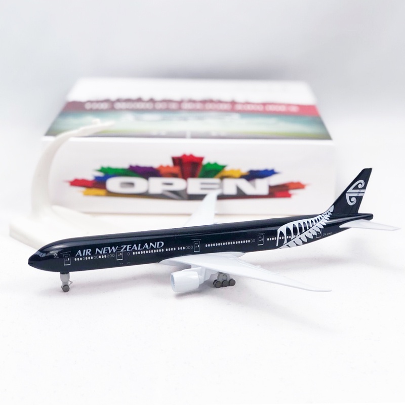 Mô hình máy bay Zealand Boeing 777 Die-cast B777 20CM bằng kim loại