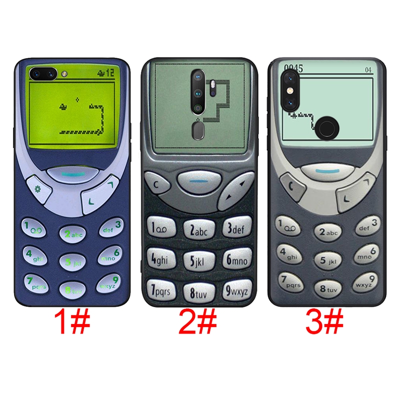 Ốp điện thoại silicon dẻo in máy chơi game Tetris OPPO A7X A9 F7 F9 F11 X2 Pro K3 K5 Reno 2 Z 3 2Z 2F 3 10X ACE Pro