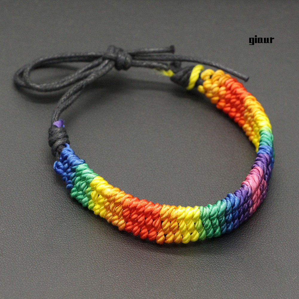 Vòng Tay Nhiều Lớp Cầu Vồng Lgbt