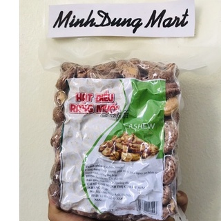 Hạt điều rang muối loại 1 không vỡ túi hút chân không 500g