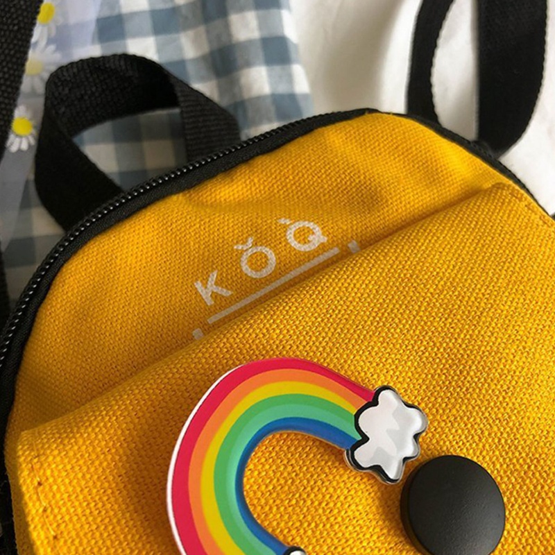 Túi Canvas Đeo Chéo Vai Đựng Điện Thoại Chìa Khóa / Son Môi / Chìa Khóa Dành Cho Trẻ Em Và Người Lớn