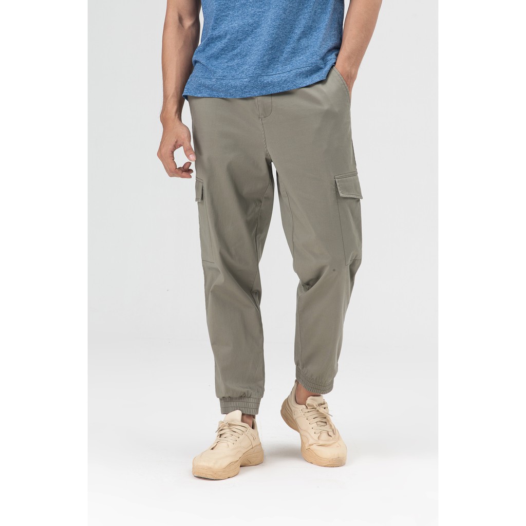 Quần dài nam khaki IVY moda MS 22E2467 | BigBuy360 - bigbuy360.vn