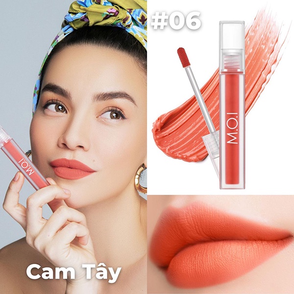Son Môi M.O.I Nhung Lì Sgirls SUMMER EDITION Hồ Ngọc Hà 4g