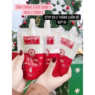 Combo 3 túi - tắm trắng khô vỏ trứng cá tuyết