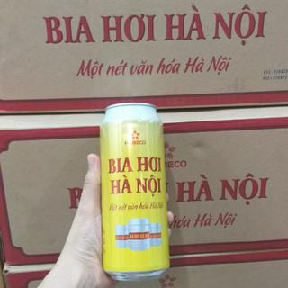 Bia Hơi Hà Nội 500ml set 6 lon