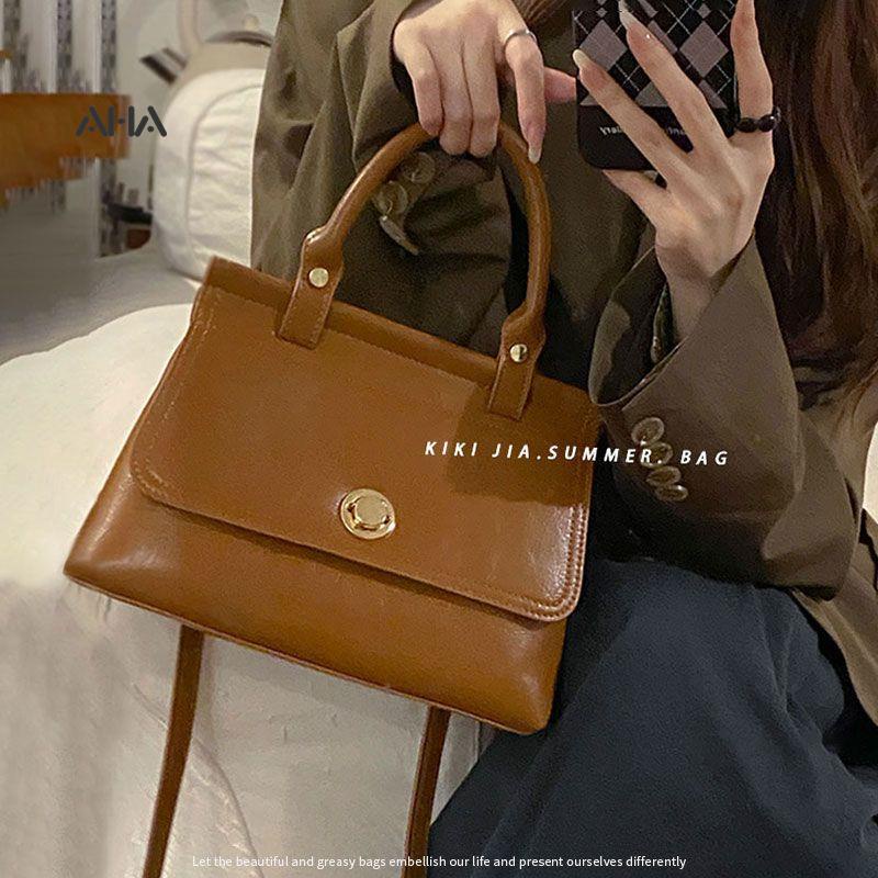 Túi xách AHA official sức chứa lớn thời trang phong cách cổ điển dành cho nữ