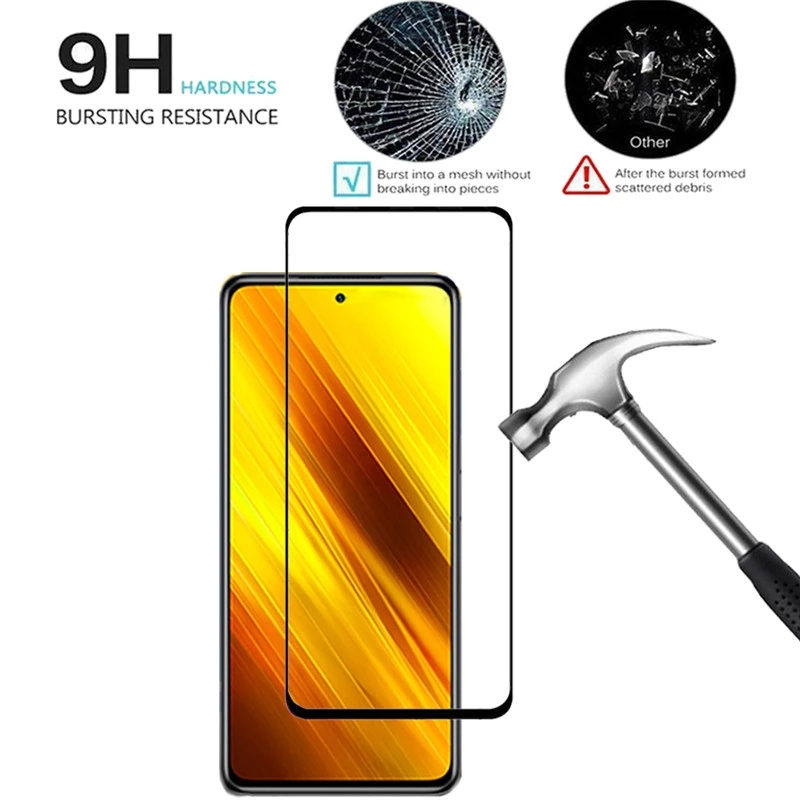Set 2 Kính Cường Lực Cao Cấp Cho Điện Thoại Xiaomi Poco X3
