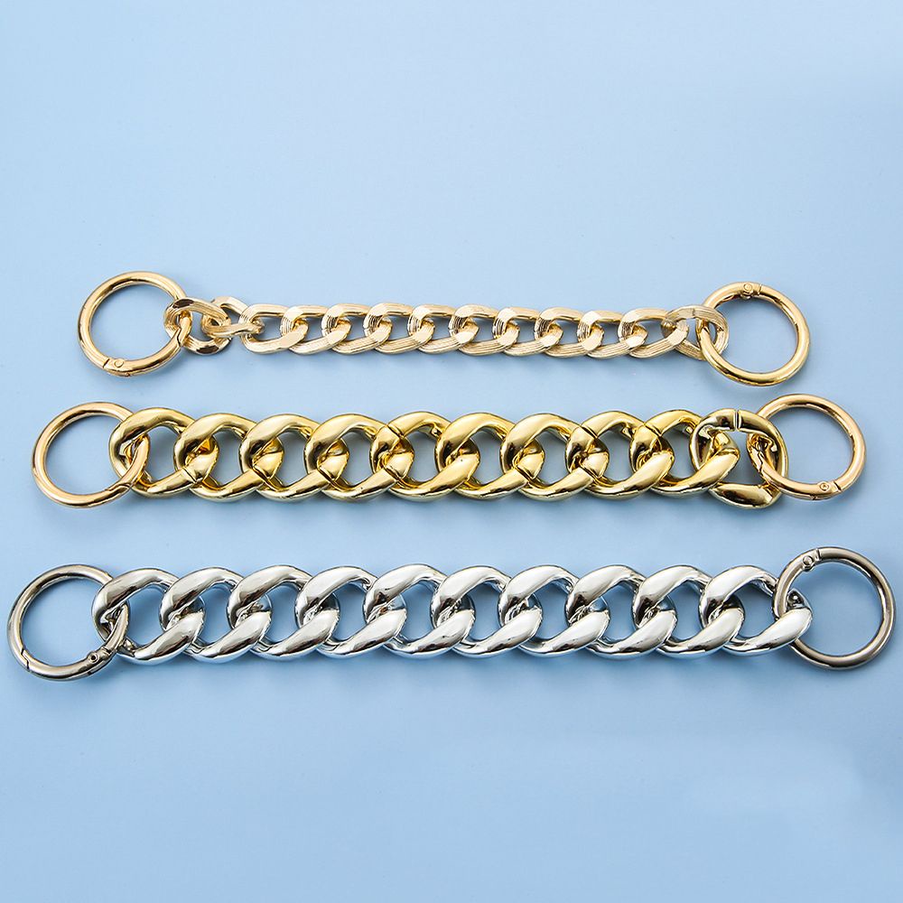 Dây xích kim loại trang trí giày dép cho nữ