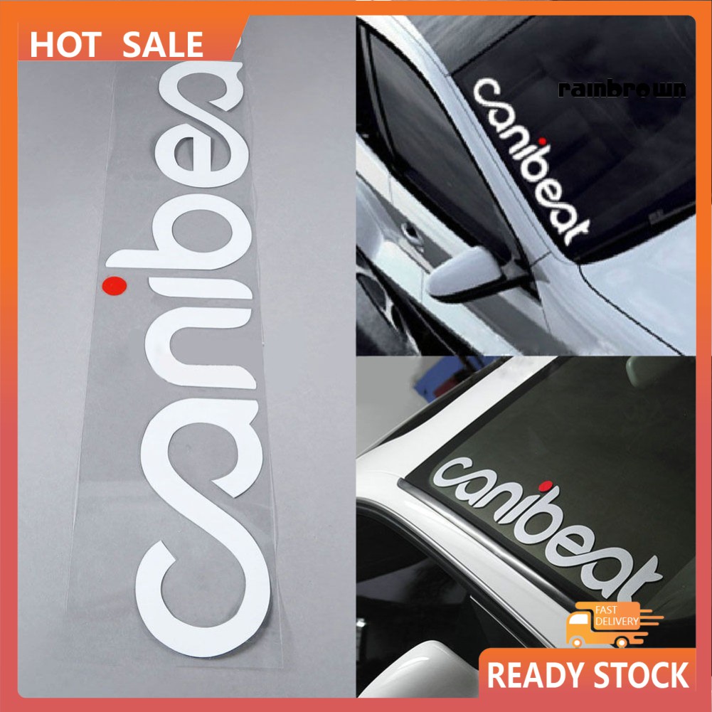 Đề Canibeat Dán Trang Trí Kính Chắn Gió Xe Ô Tô / Mô Tô
