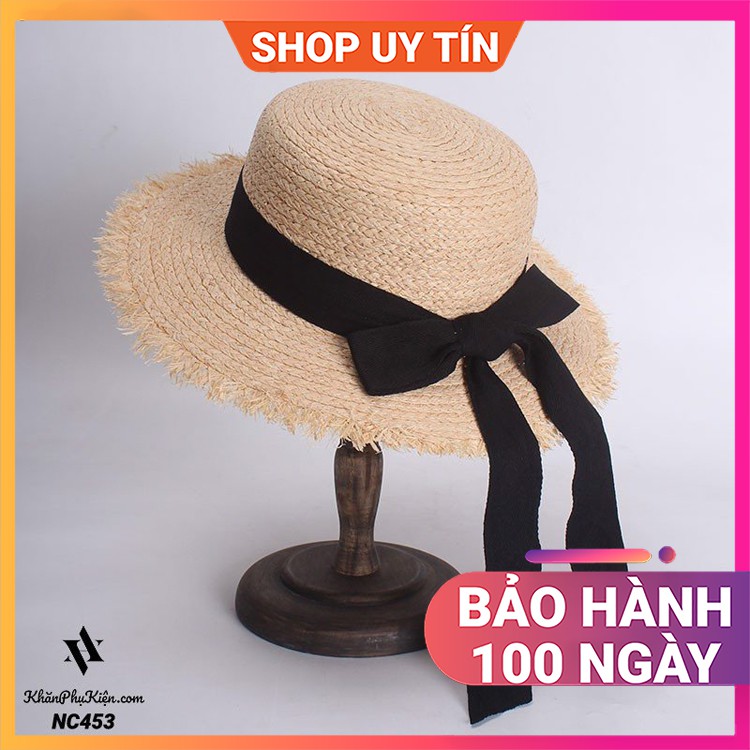 Mũ Đi Biển - Nón Cói Rộng Vành Vintage Cao Cấp Nữ Đẹp