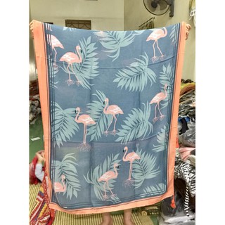 Khăn choàng boho đi biển phong cách vintage